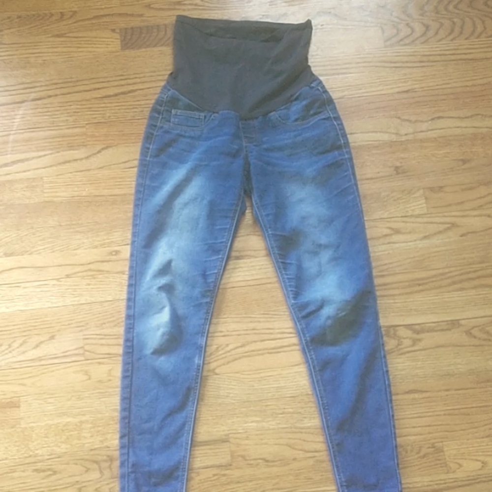 Indigo Maternity Blue Jeans-S